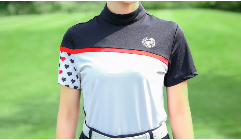 Áo cộc tay golf nữ PGM-YF176