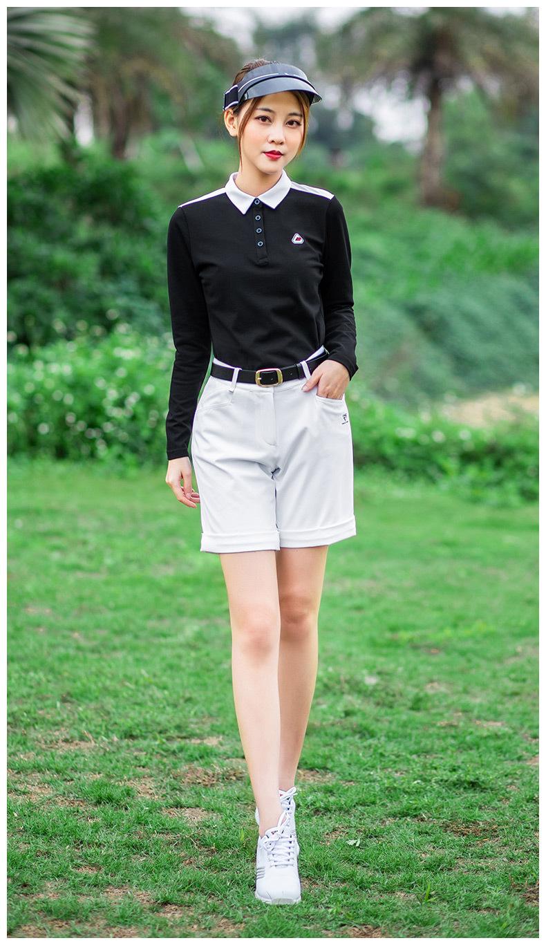 Áo dài tay Golf nữ PGM-YF235