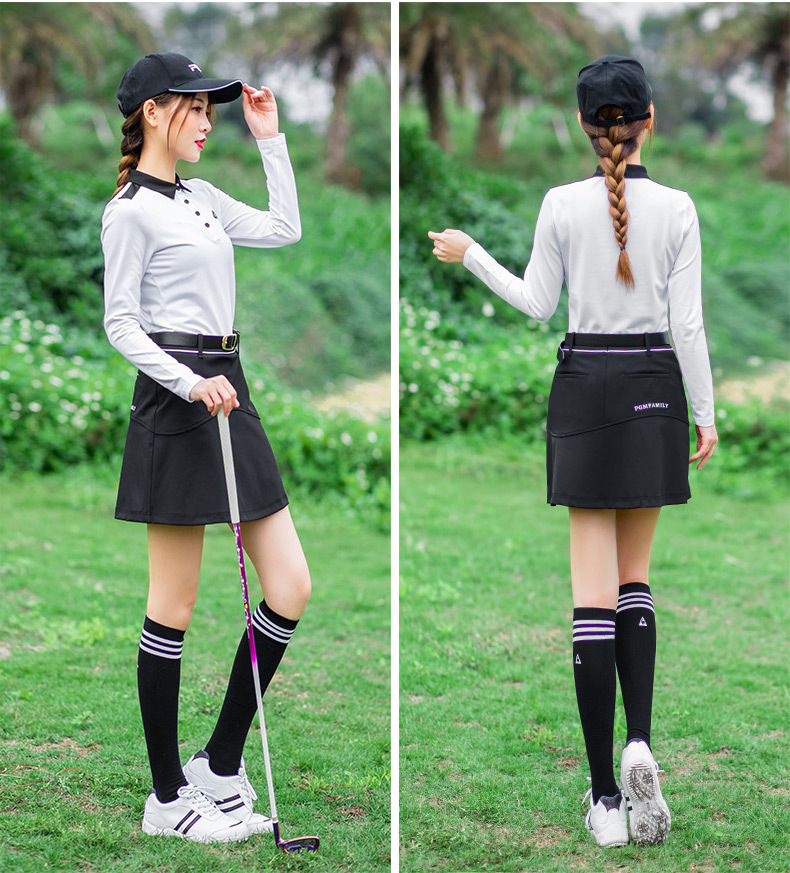 Áo dài tay Golf nữ PGM-YF235