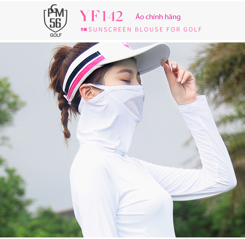 Áo chống nắng Golf nữ PGM-YF142