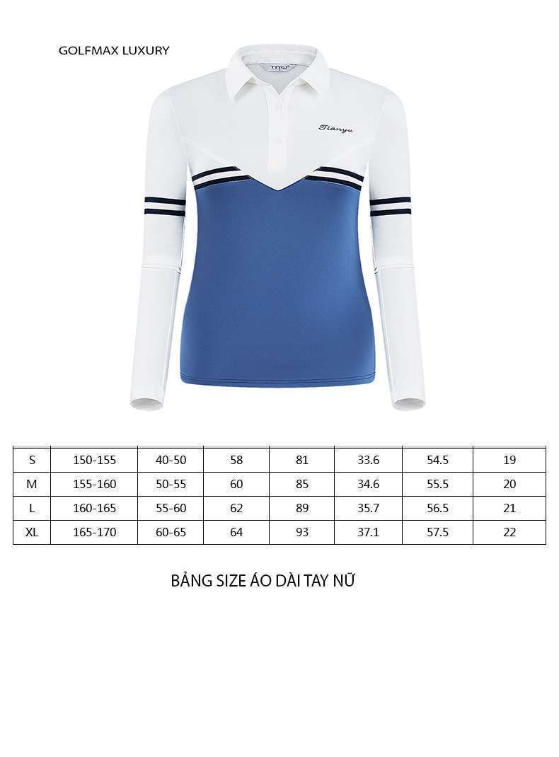 Áo dài tay Golf nữ GJ-T176