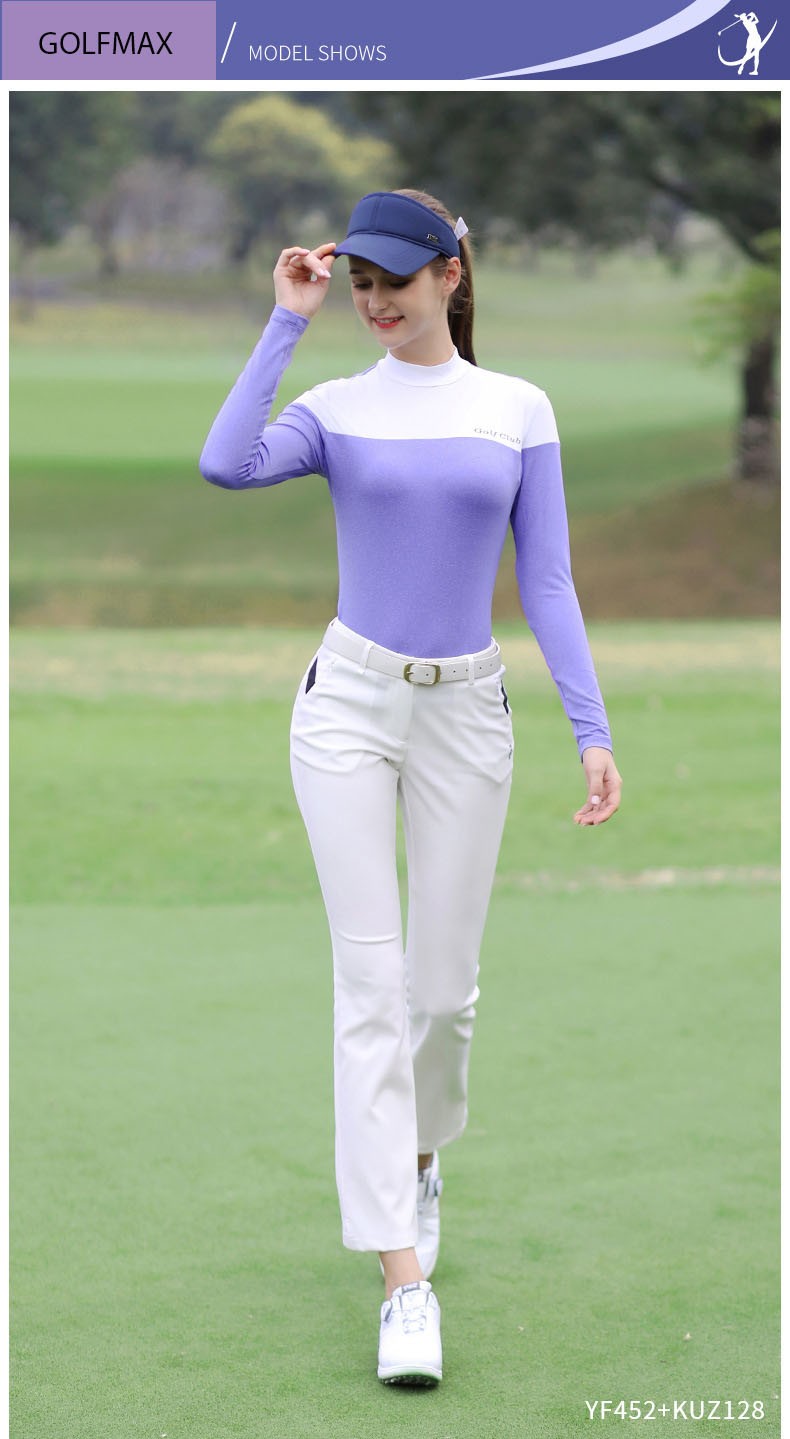 Áo dài tay Golf nữ PGM-YF452