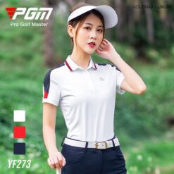 áo cộc tay golf nữ pgm-yf273