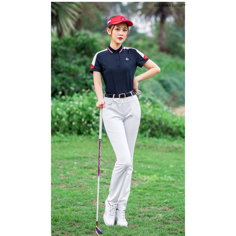 áo cộc tay golf nữ pgm-yf273
