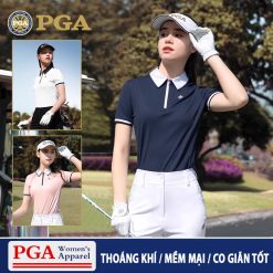 Áo cộc tay Golf nữ PGA-101418  PreOrder